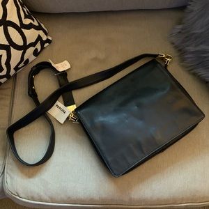 Perlina Genuine Leather Vintage Shoulder Bag